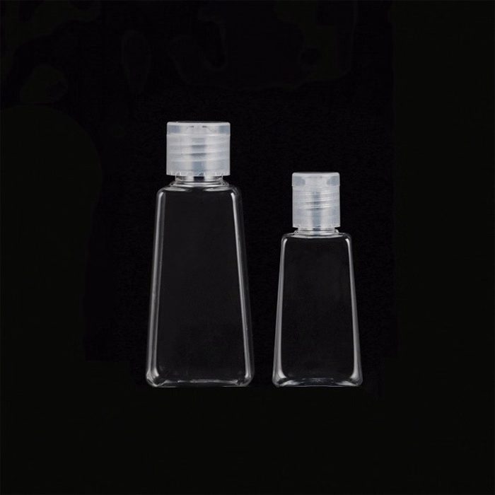 Empty Trapezium Hand Sanitizer Bottle