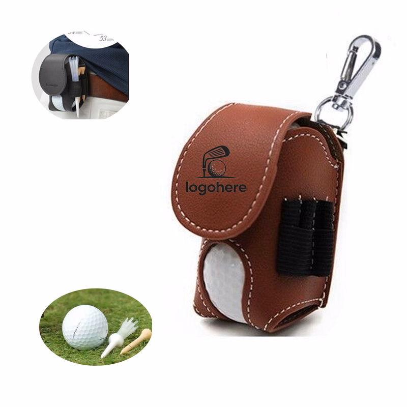 MOQ 30 Leather Golf Bag Key Ring