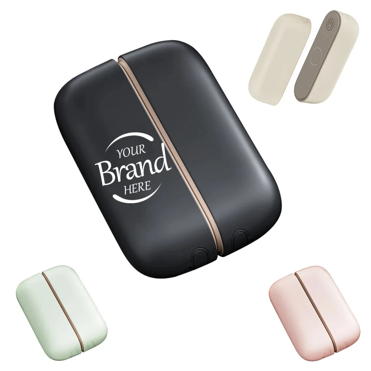 Split-Type Magnetic Rechargeable Hand Warmers. 1