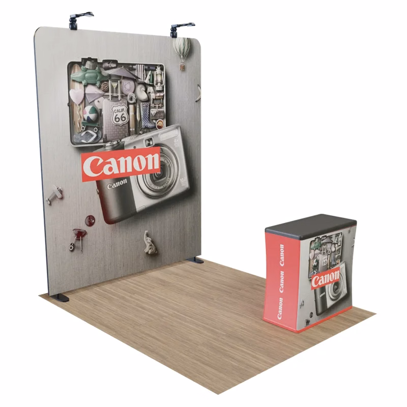 Custom Zip Up Trade Show Display Aluminum Frame 8' x 8'