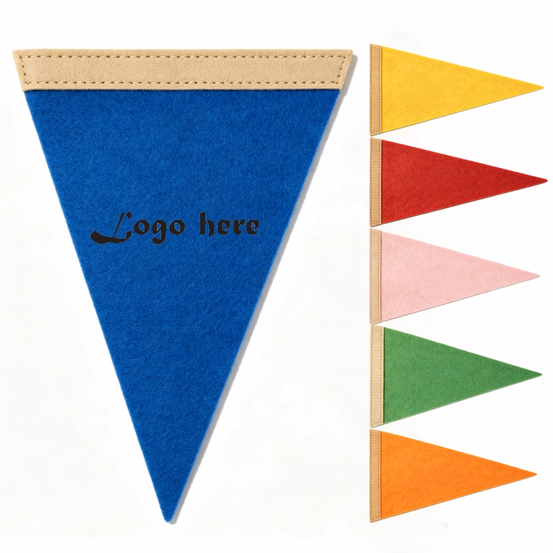 Customizable Wool Blend Felt Banner for Parties