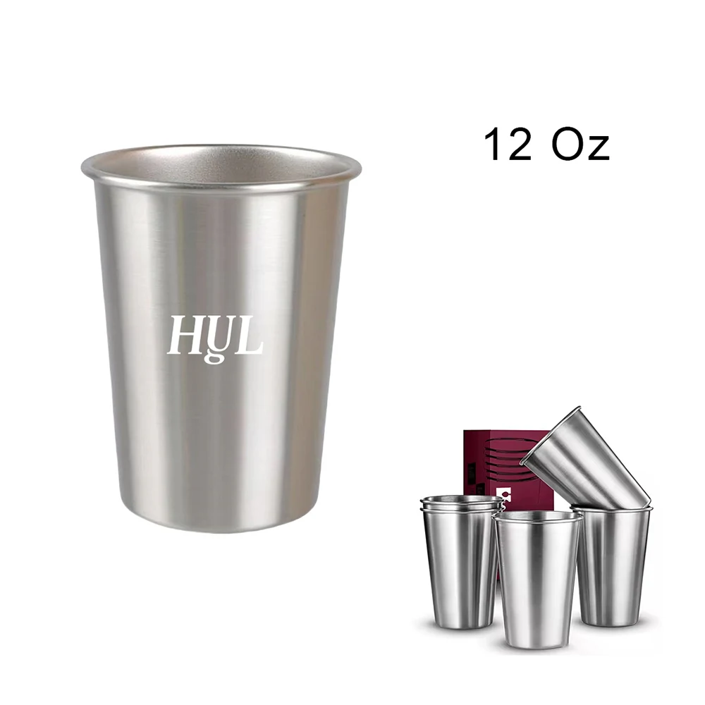 12 Oz Steel Mugs 1