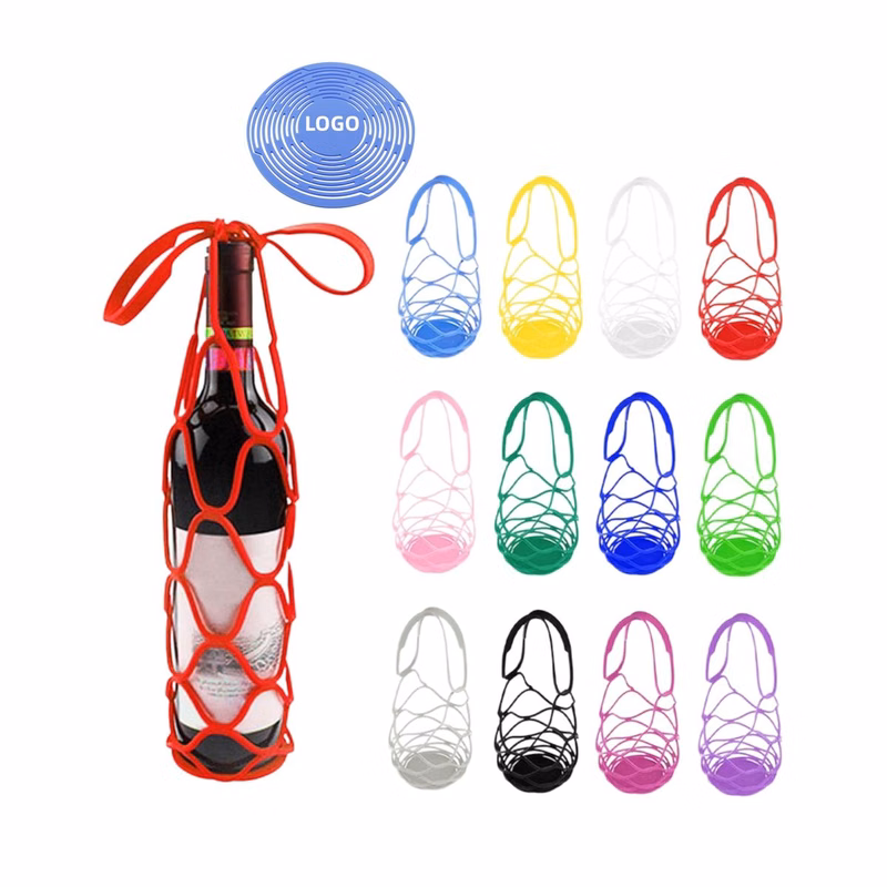 Silicone Foldable Portable Wine Tote