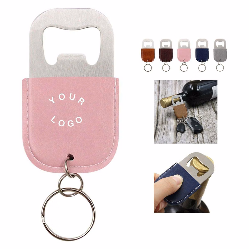Durable Stainless Steel Keychain Opener with Elegant Design