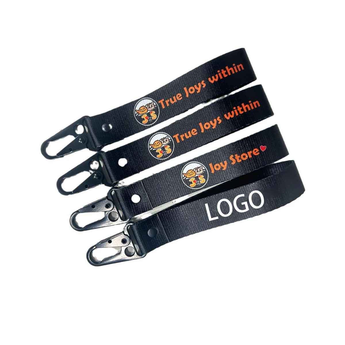 Custom Logo Anti-Loss Carabiner Keychain 1