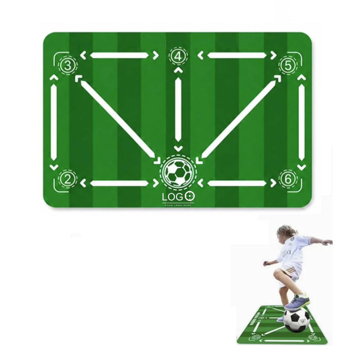 Indoor Soccer Diatom Mud Training Mat 1