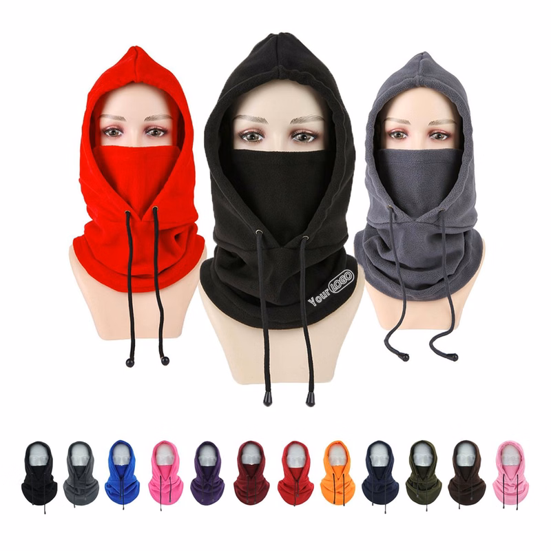 Custom Logo Winter Face Mask Hood