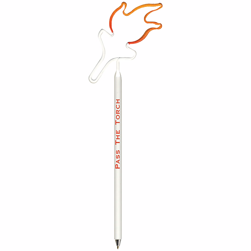 Torch Flame Multi-Color Inkbend Standard, Bent Pen