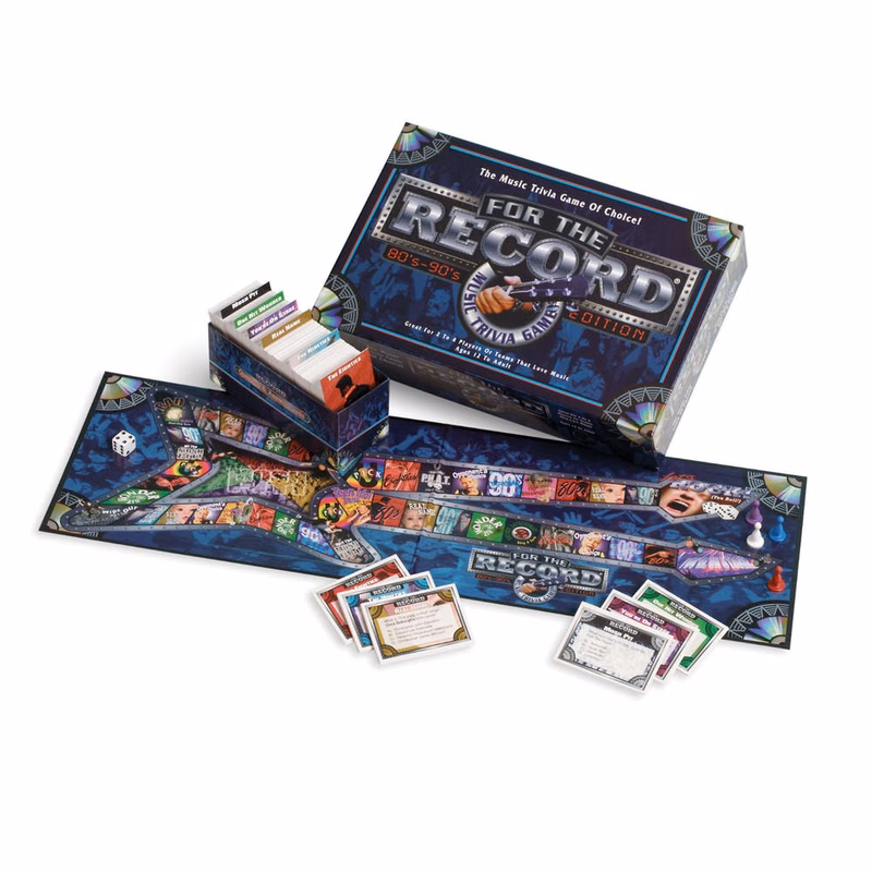 For The Record 80's & 90's - Ages 8+ 2+ Players