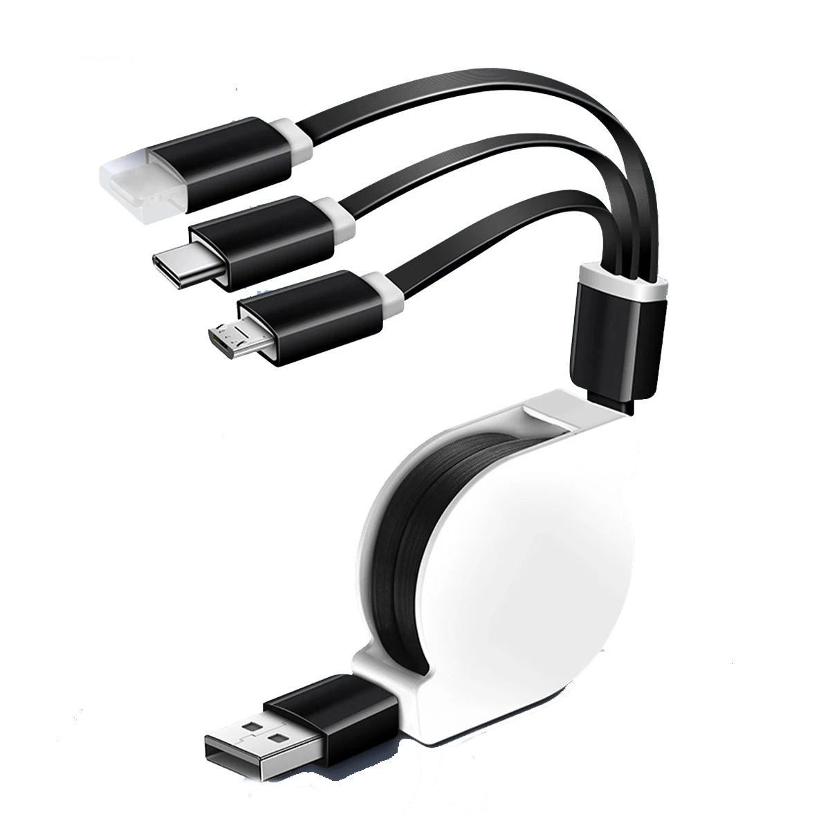 3 In 1 Retractable Charging Cord Cable 1