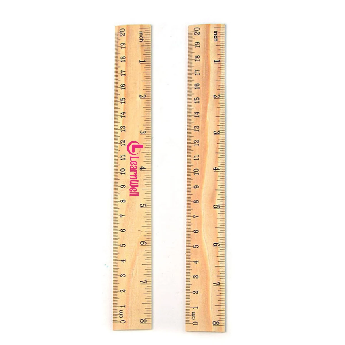 8-inch Wood Ruler 1
