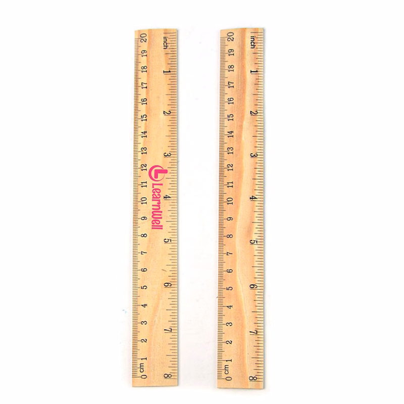 8-inch Wood Ruler