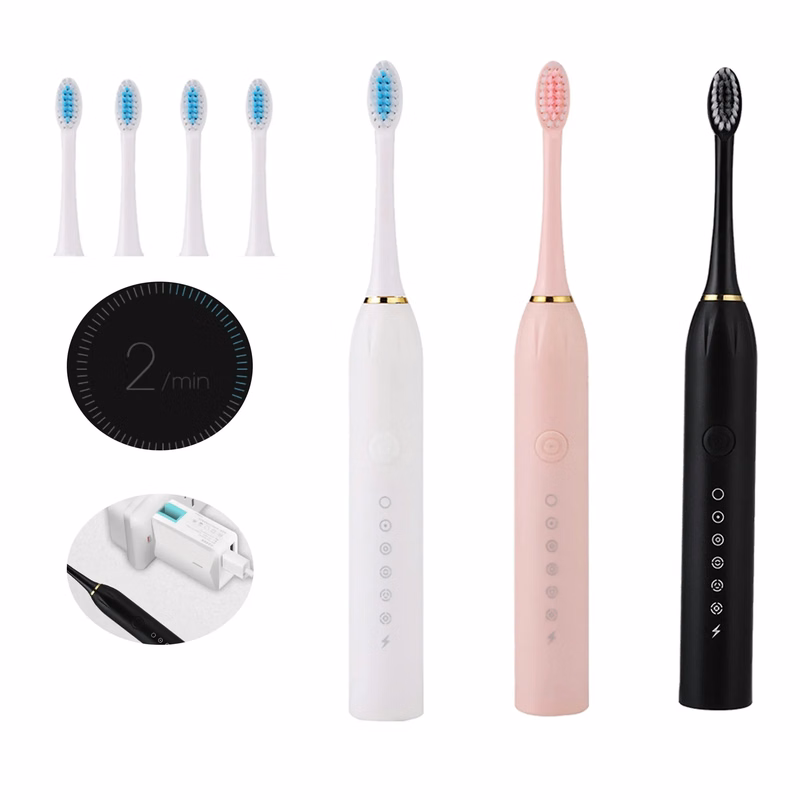 6 Modes Smart Soft Electric Toothbrush