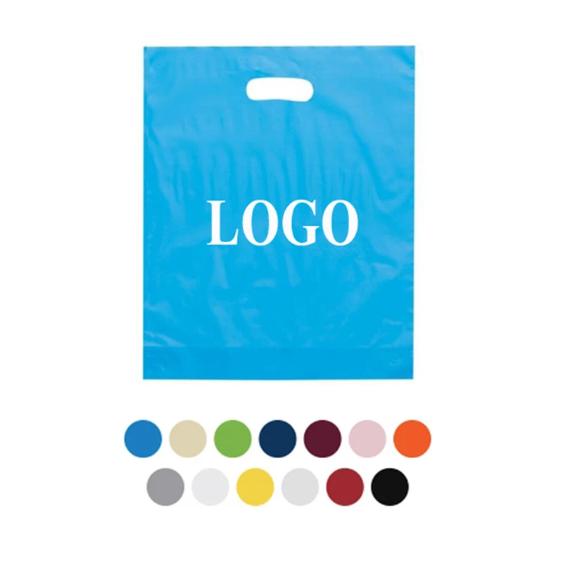 Die Cut Fold-Over Plastic Bags 1