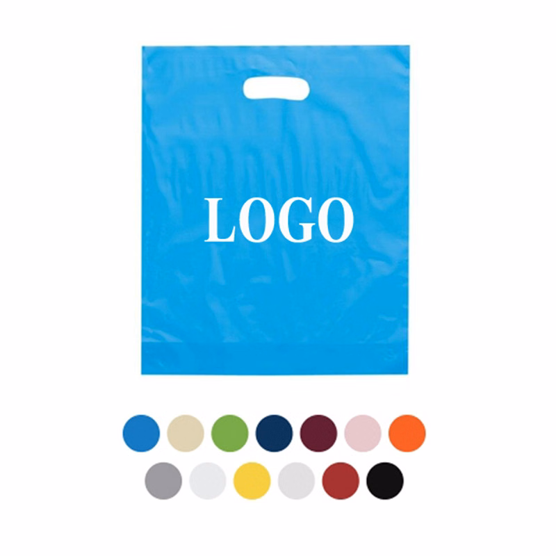 Die Cut Fold-Over Plastic Bags