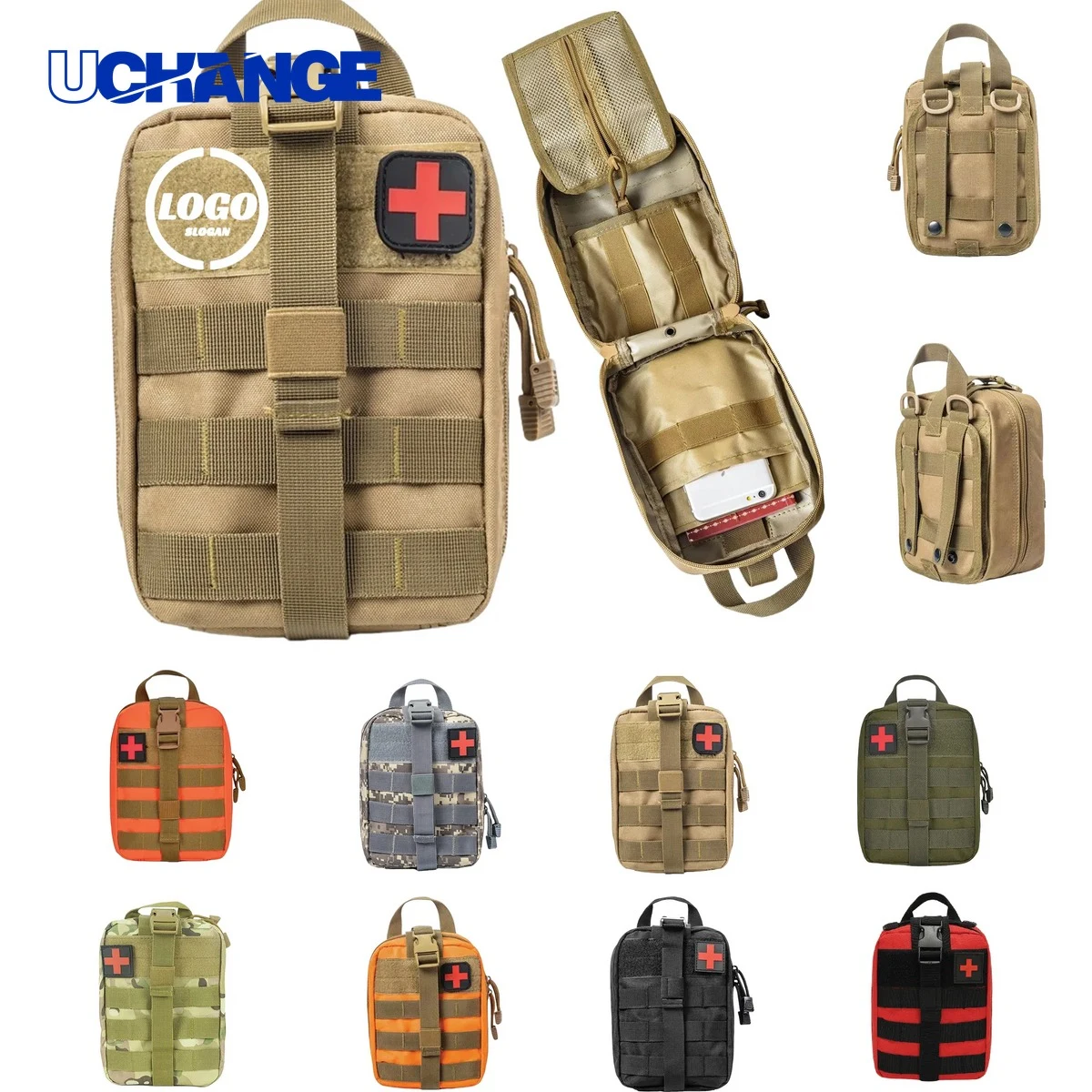 Emergency Tactical First Aid Kit Medical Pouch Organizer 1