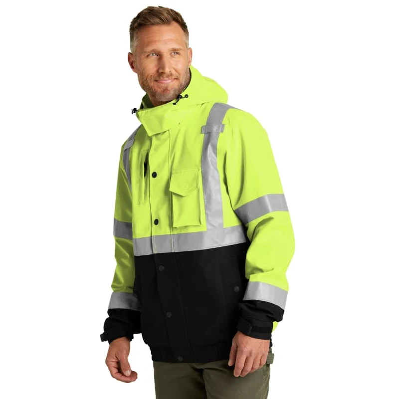 CornerStone ANSI 107 Class 3 Waterproof Insulated Ripstop Bomber Jacket 1