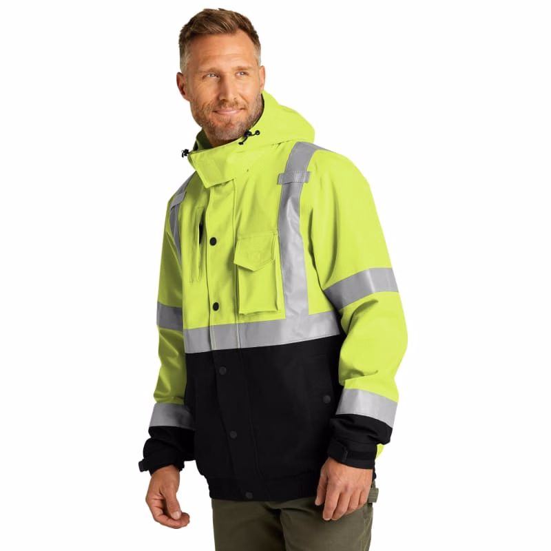 CornerStone ANSI 107 Class 3 Waterproof Insulated Ripstop Bomber Jacket