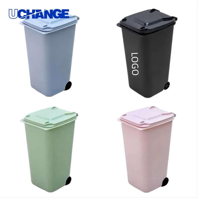 Mini Wheelie Bin Desktop Pen Holder