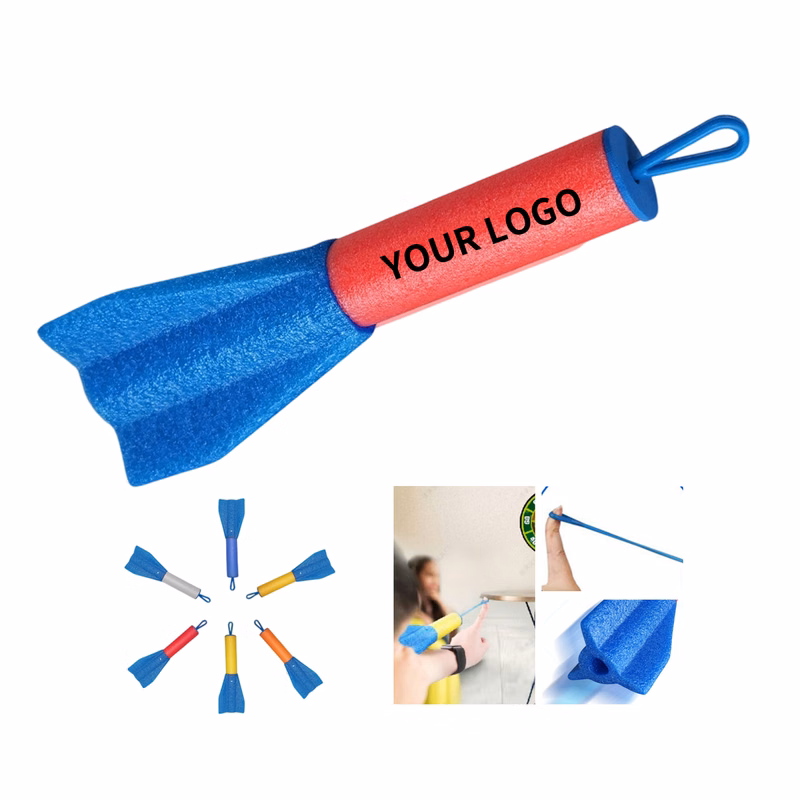 Foam Bungee Rocket Launcher Toy 9" By 2.6"