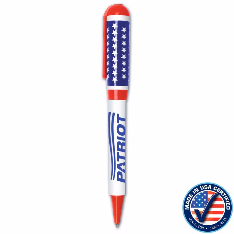 USA Stars & Stripes Designer Jumbo Twist Pen