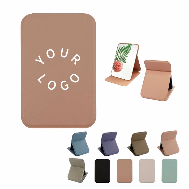 Folding Pocket Mirror Stainless Steel Travel Essential