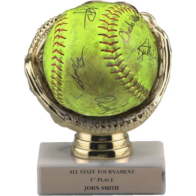 Commemorative Softball Display Award 1