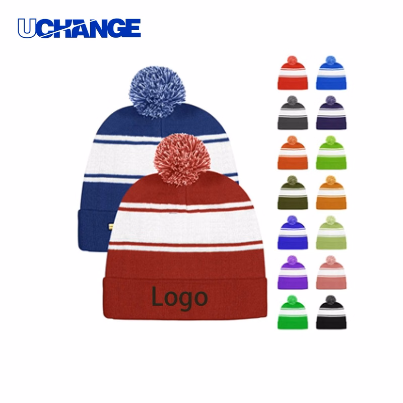 Custom Pom Knit Beanie