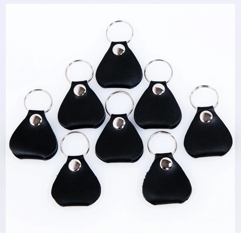 Triangle Genuine Leather Case for Guitar Pick 1