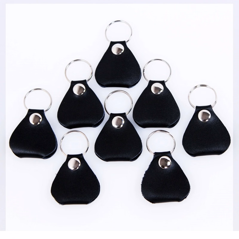 Triangle Genuine Leather Case for Guitar Pick
