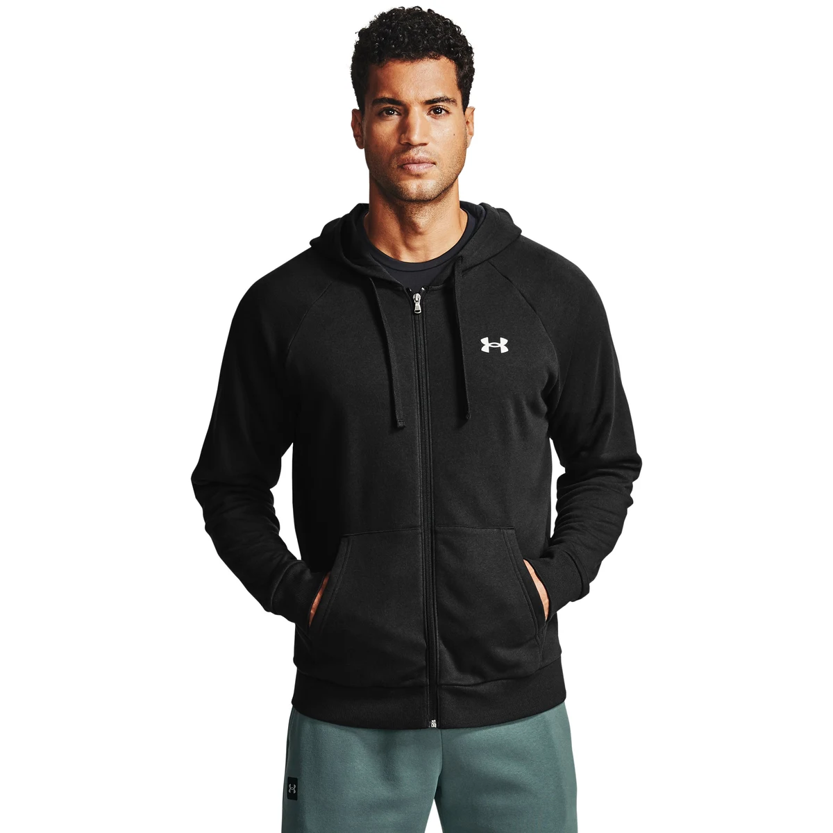 UA Rival Cotton Men's Full Zip Hoodie 1