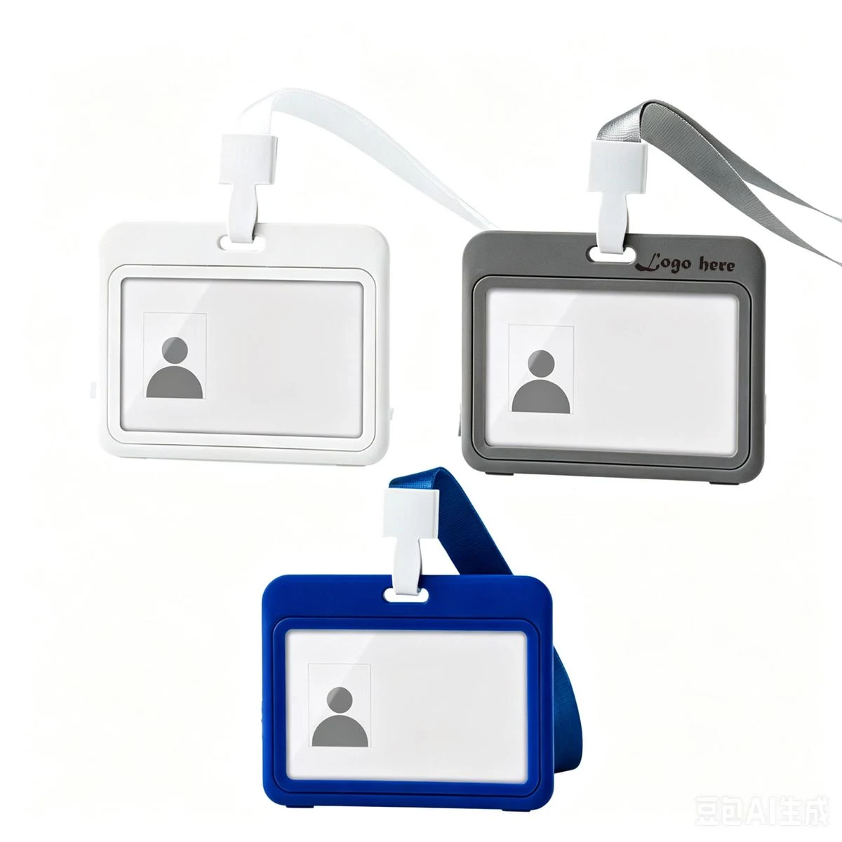 Double Sided Clear Card Holder 1