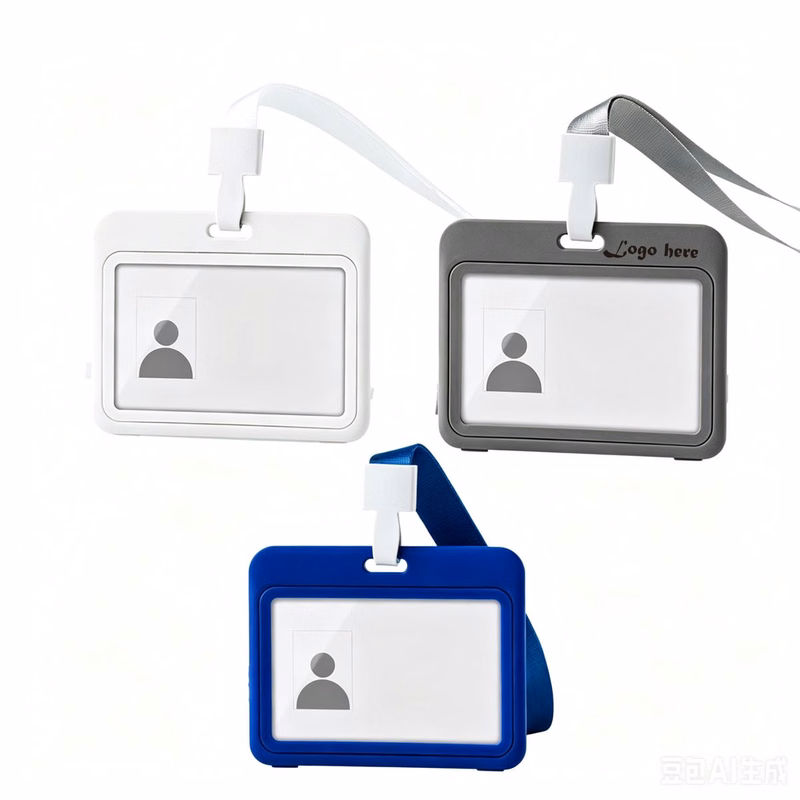 Double Sided Clear Card Holder