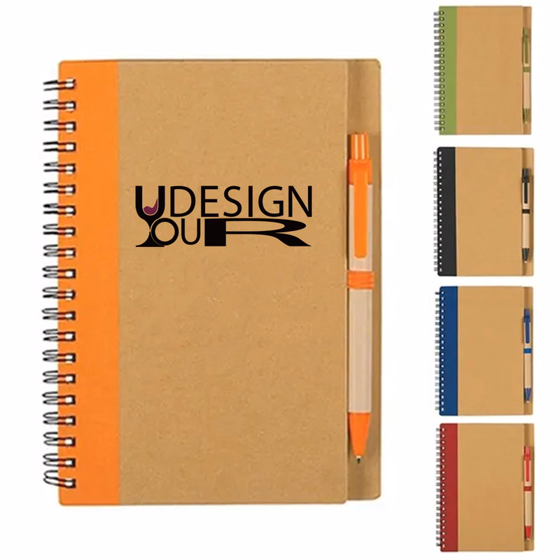 Recycled Paper Notebook With Pen Combo