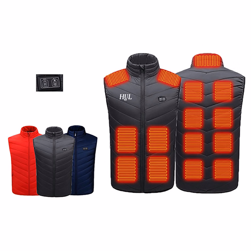 Stand Collar Heated Vest