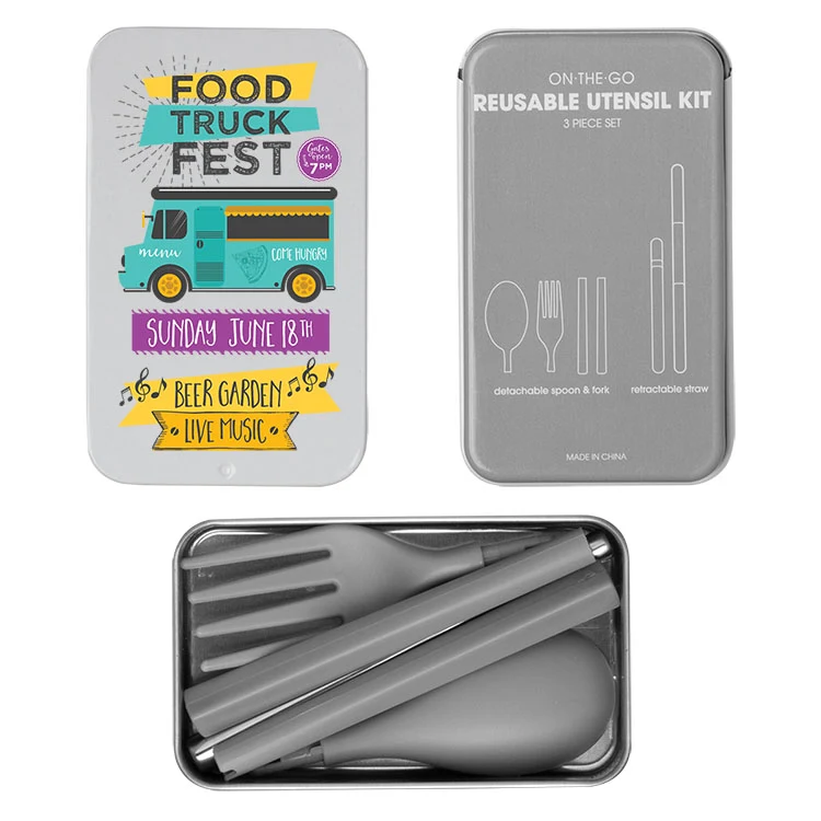 On The Go Reusable Utensil Kit 1