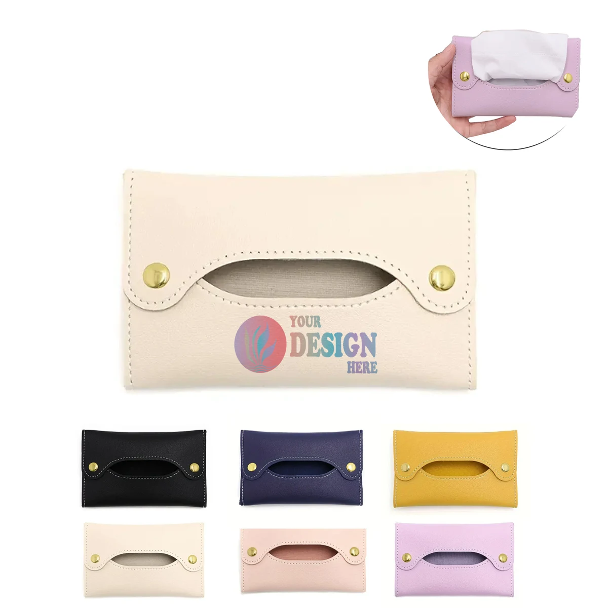 Leather Tissue Bag 1