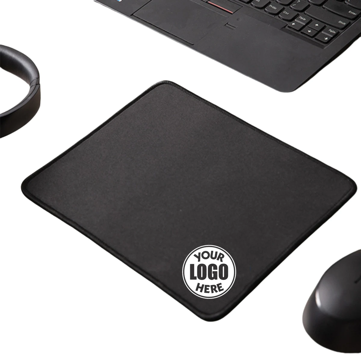Mouse Pad w/Stitched Edge 1