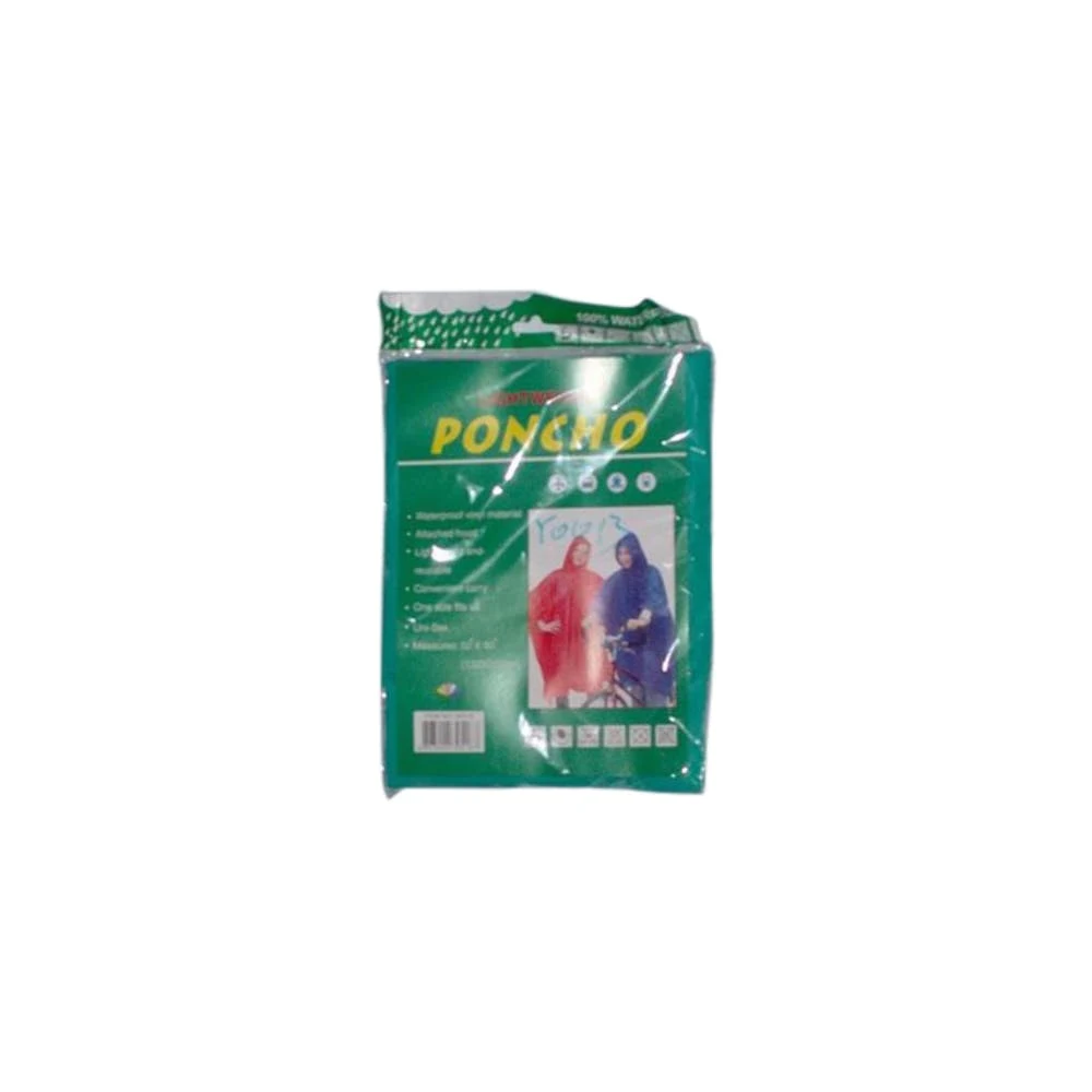Adult Rain Ponchos Assorted One Size 1
