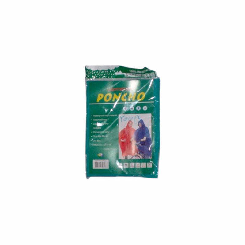 Adult Rain Ponchos Assorted One Size