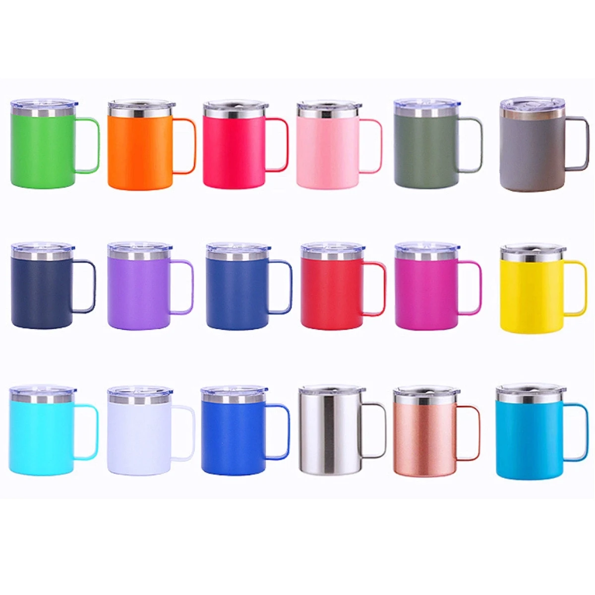 12 oz Vacuum Insulated Tumbler with Handle 1