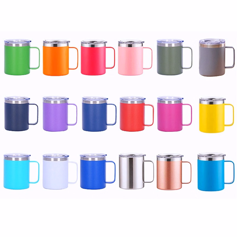 12 oz Vacuum Insulated Tumbler with Handle