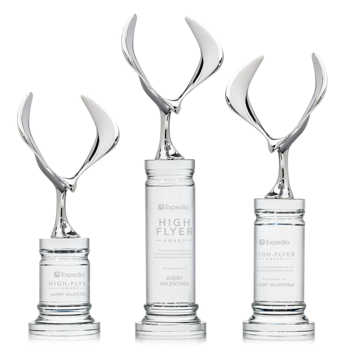 Maverick Eagle Award on Colverstone Base - Clear 1