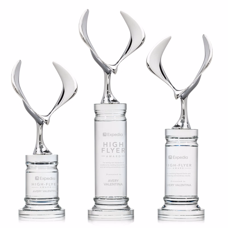 Maverick Eagle Award on Colverstone Base - Clear