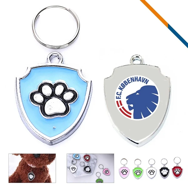 Custom Aluminum Dog Tag with Smooth Surface & Engraved ID — Employee Recognition 1