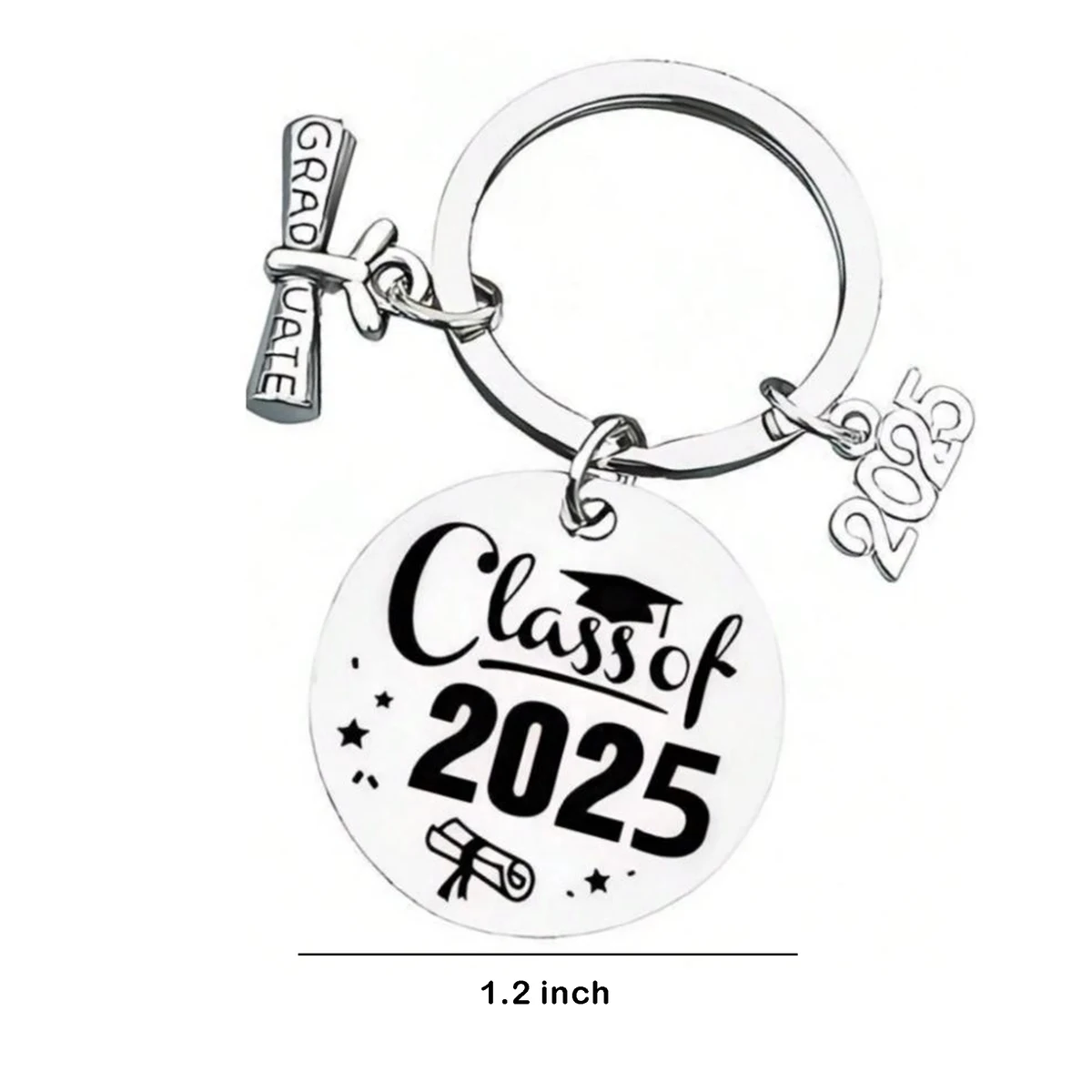 MOQ 50 2025 Graduation Keychain 1