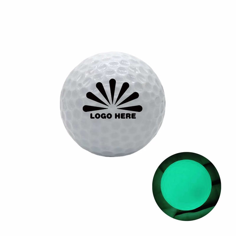 Luminous Golf Ball With Customizable Logo