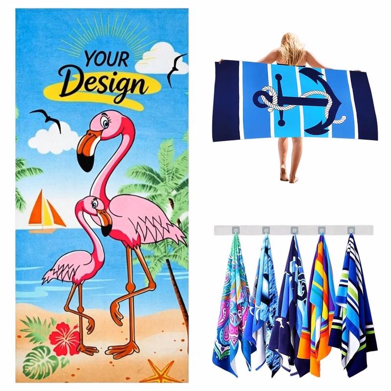 Large Microfiber Beach Towel