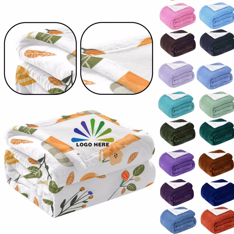Soft Microfiber Flannel Blanket MOQ1