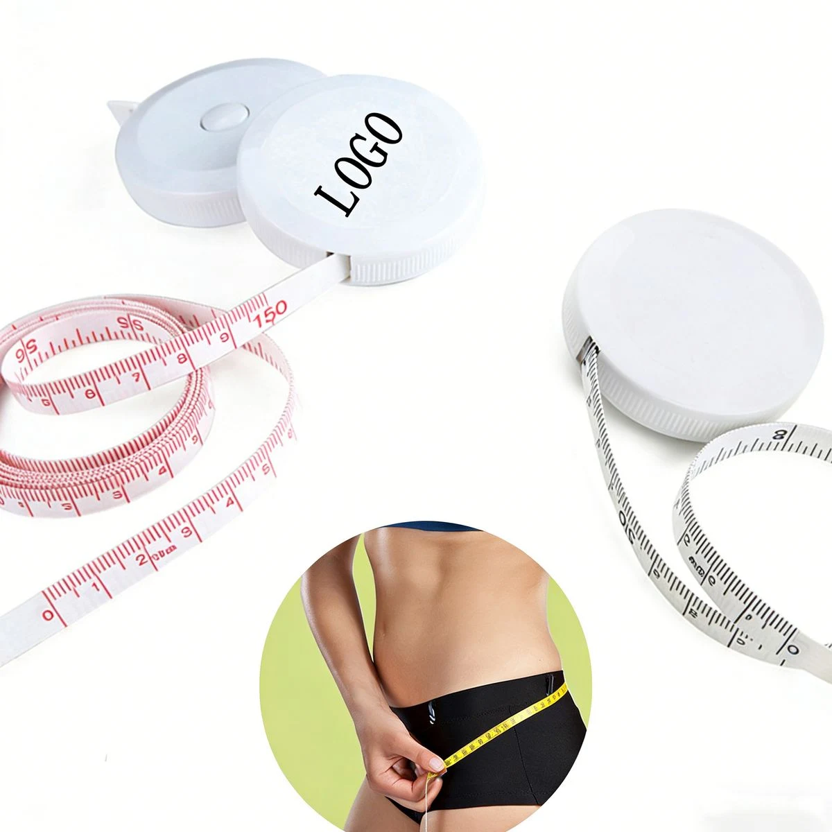Pocket Tape Measure Retractable Flexible Round Ruler 1